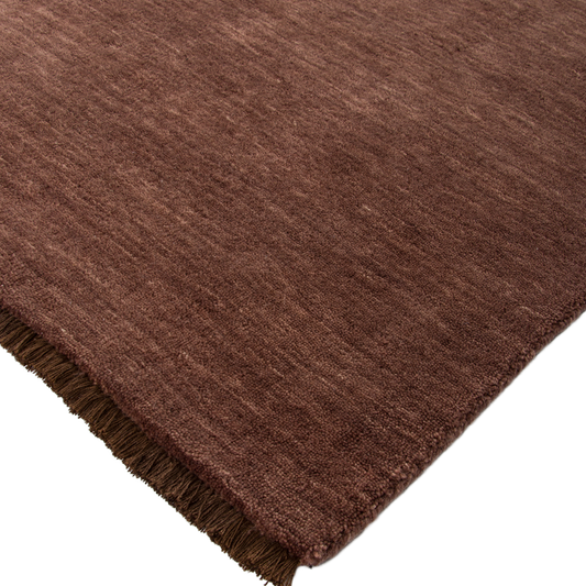 Sandringham NZ wool rug oxblood