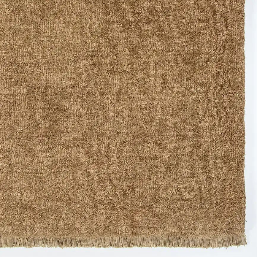 Sandringham wool rug fenugreek