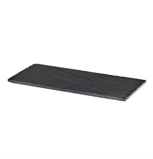 Broste slate plate rectangle 22cm