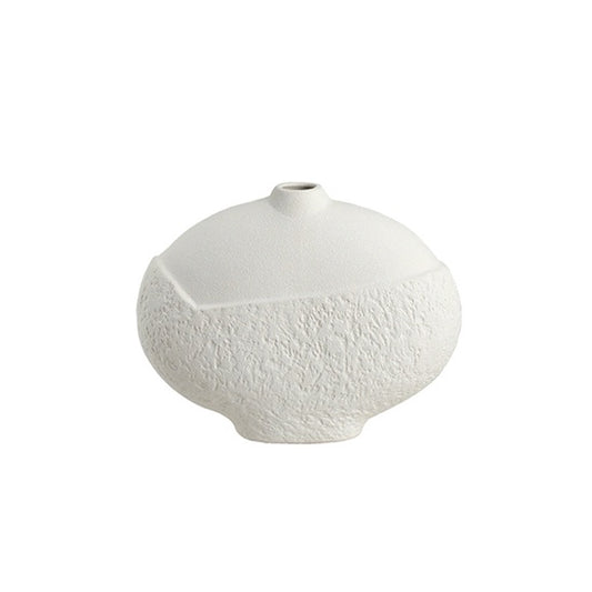 Serenity textured vase cream 21cm