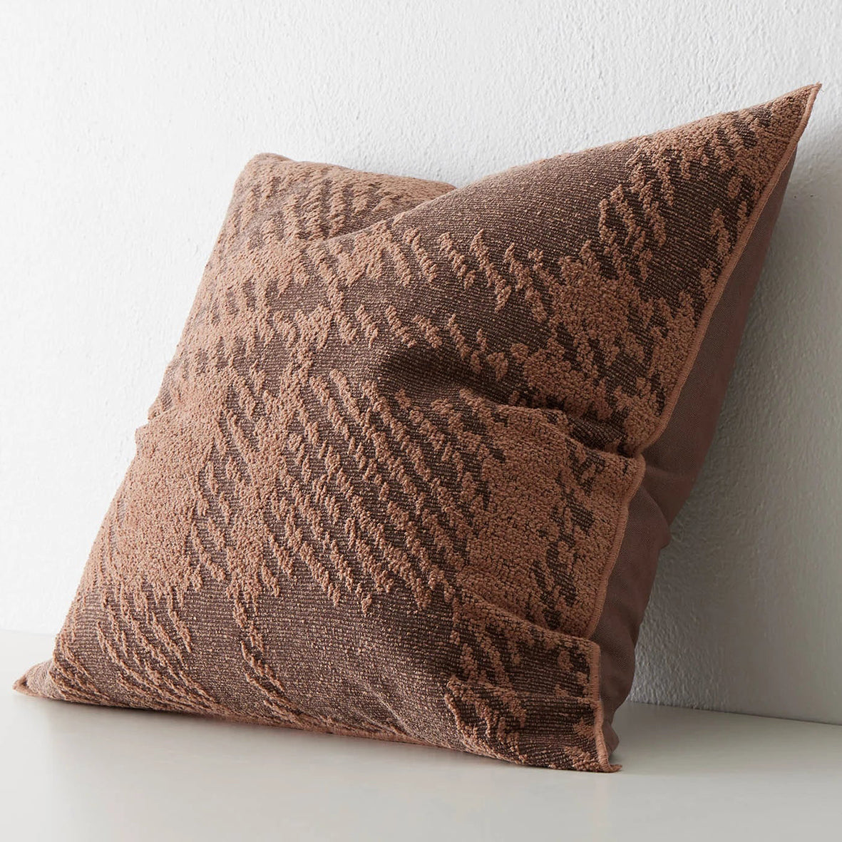 Sienne cushion cover 50cm earth