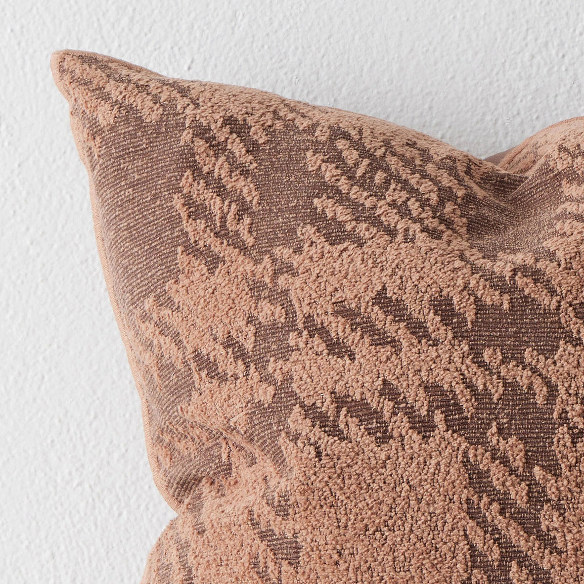 Sienne cushion cover 50cm earth