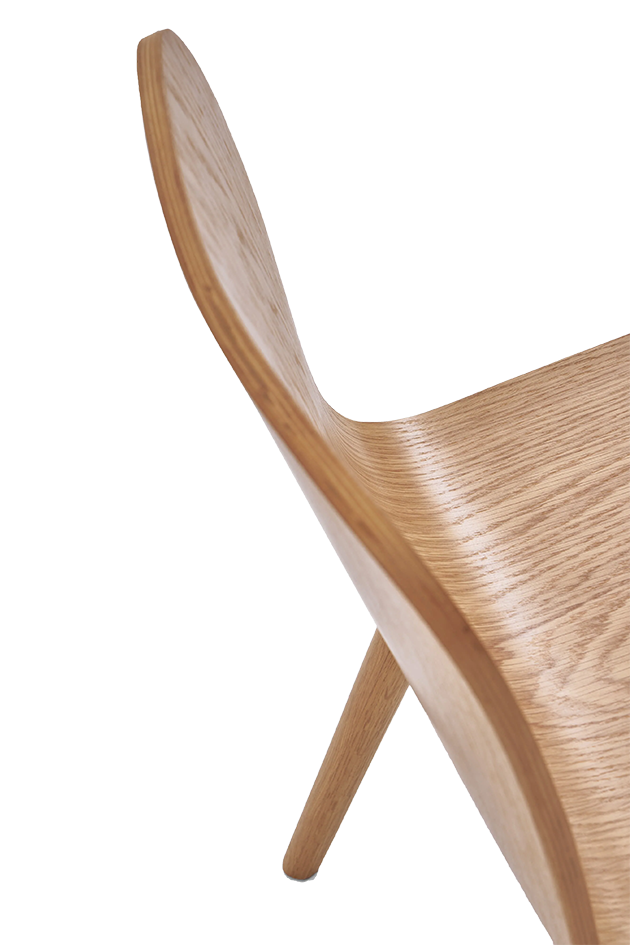 Tami oak dining chair natural