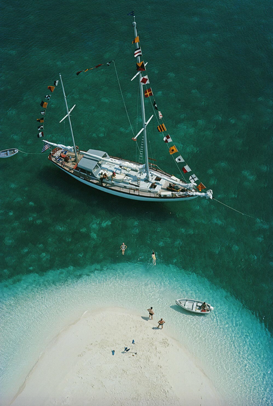 Slim Aarons 'Exuma Holiday’ photographic print