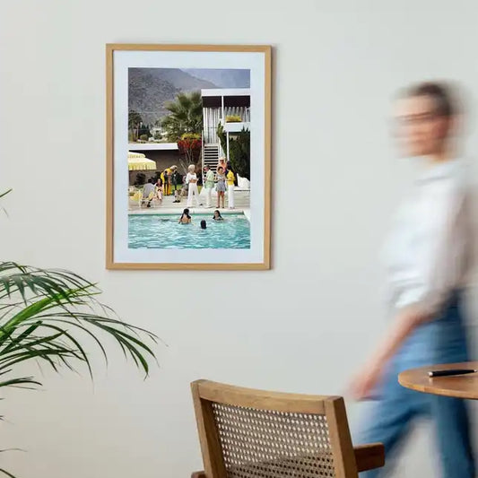 Slim Aarons 'Party on the steps' photographic print