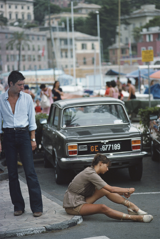Slim Aarons 'Port life' photographic print