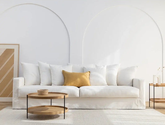 Sloopy slip cover 3.5-seater sofa white 230cm