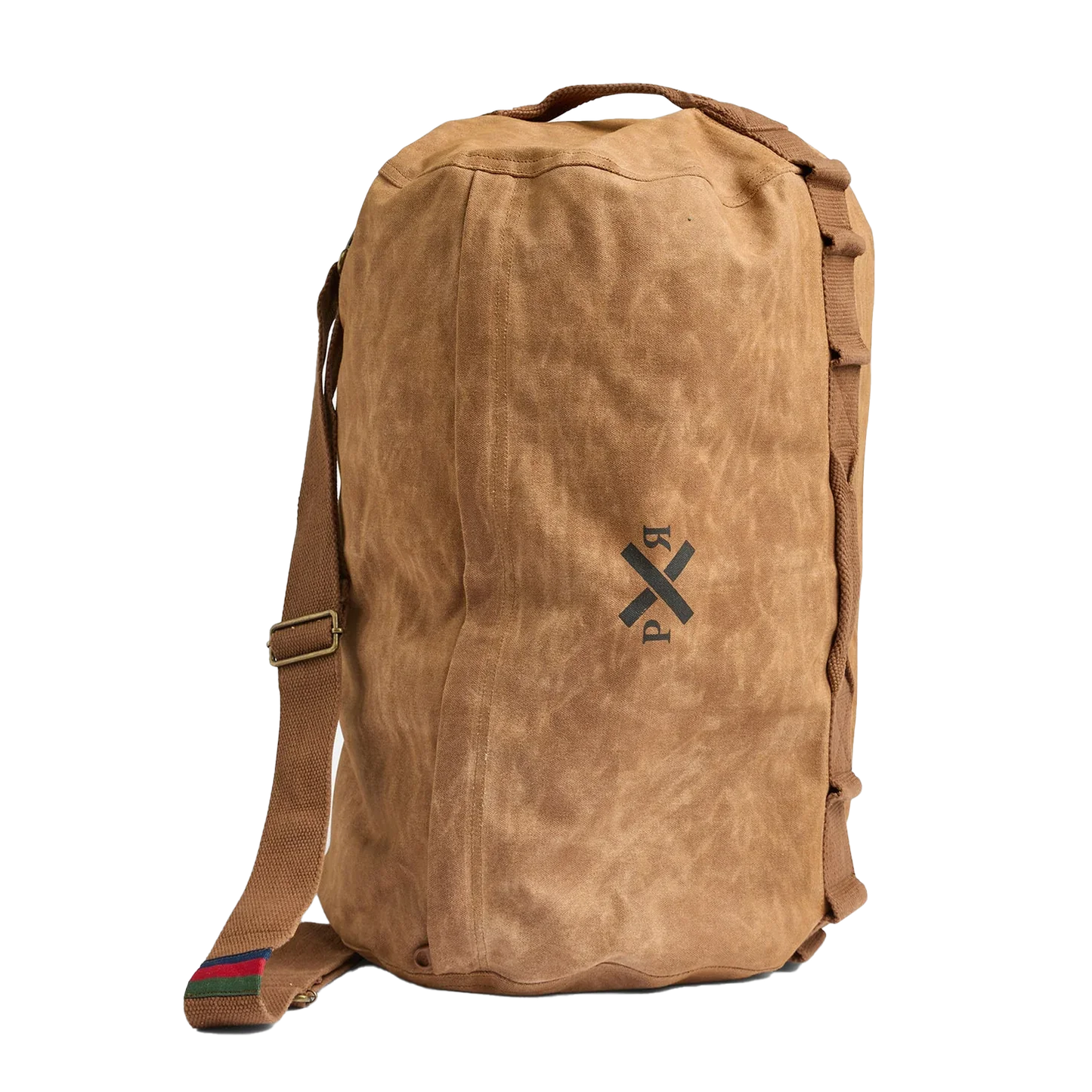 Pony Rider waxed canvas duffle bag spice
