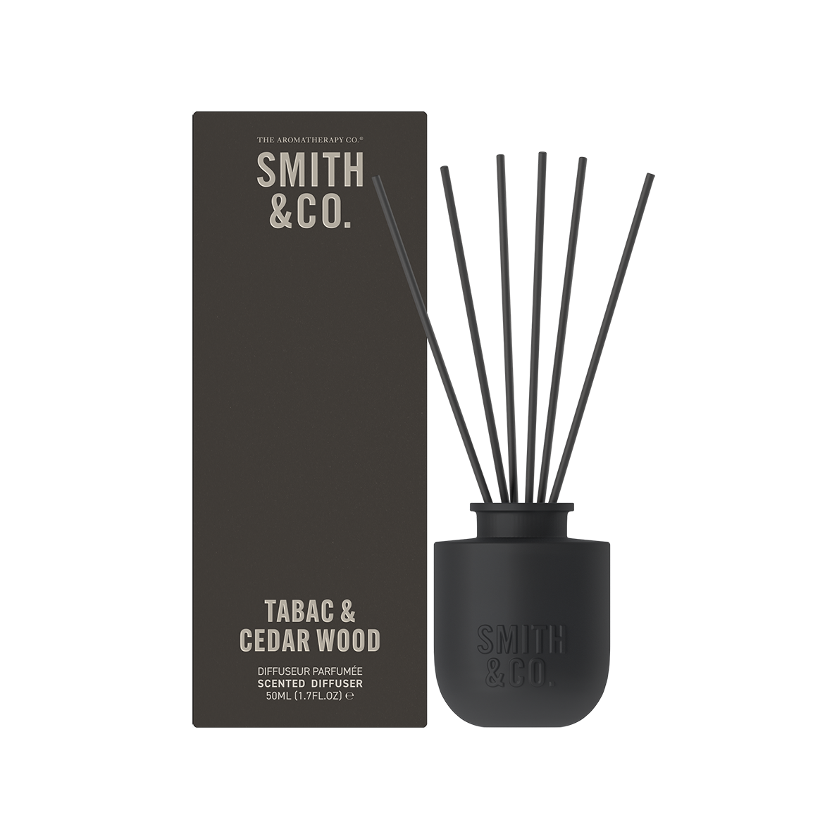 Smith & Co mini diffuser tabac & cedar wood 100ml