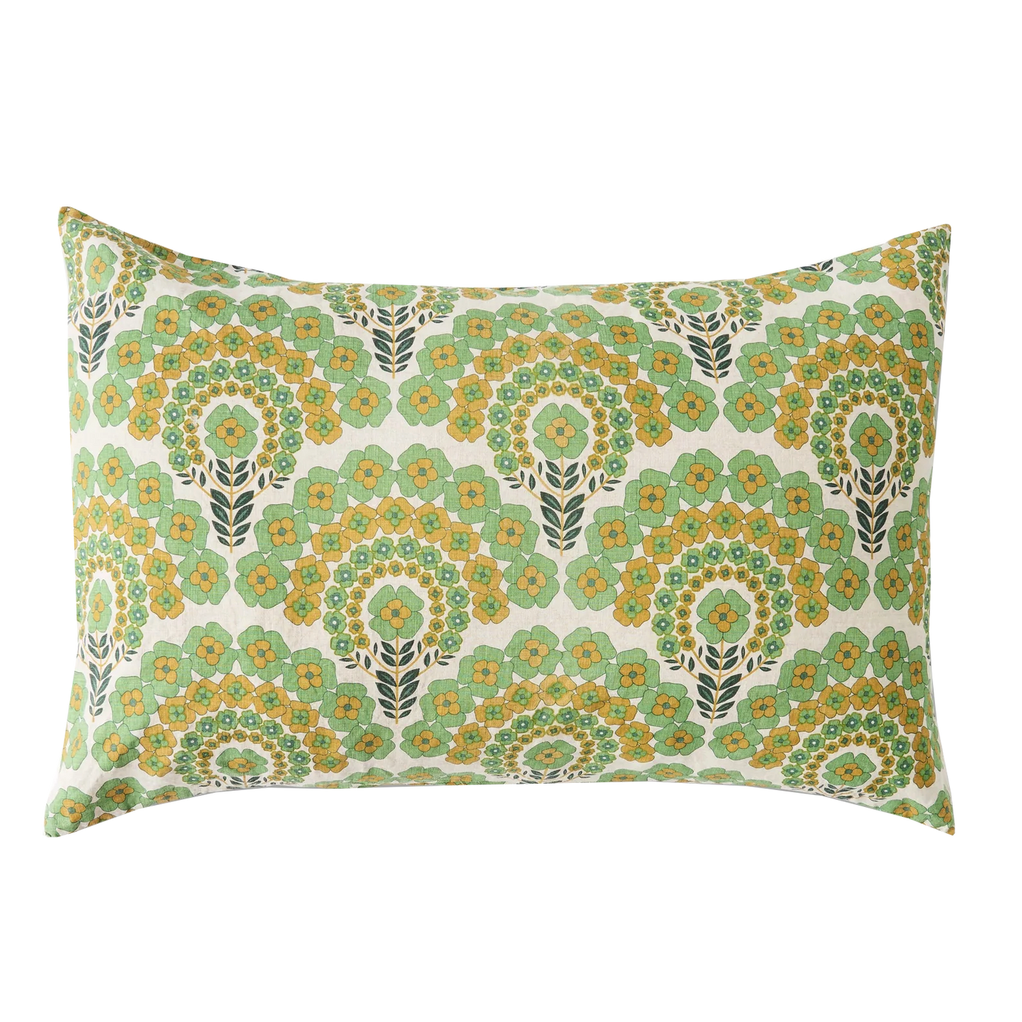 SOW Harriet floral linen pillowcase set