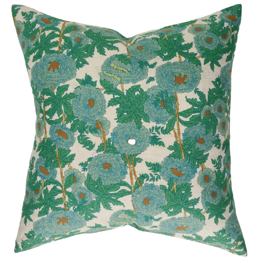 SOW Joan floral linen cushion cover 50cm