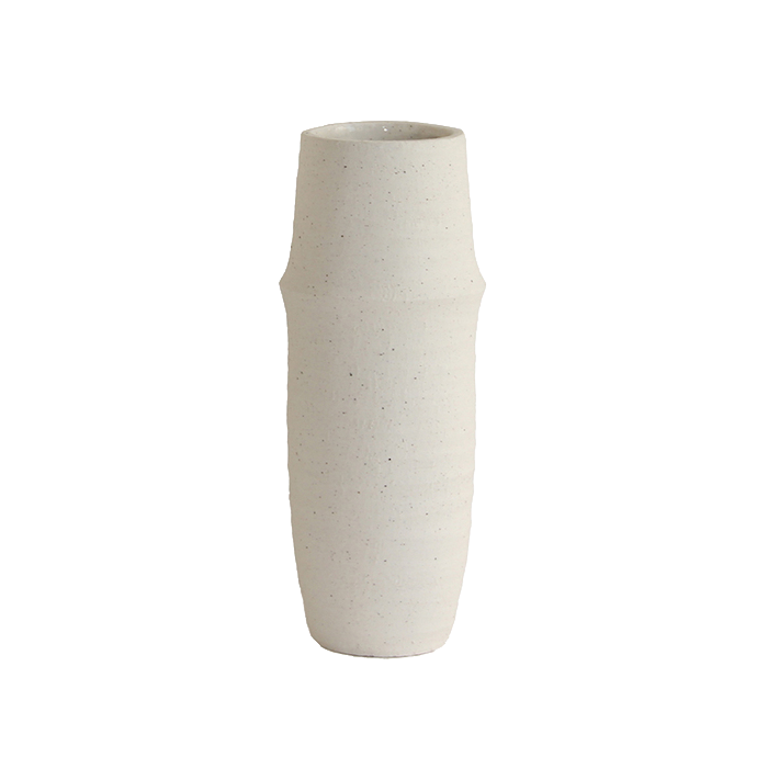 Sonia ceramic vase chalk 35cm