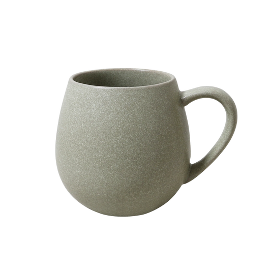Stoneware mug olive