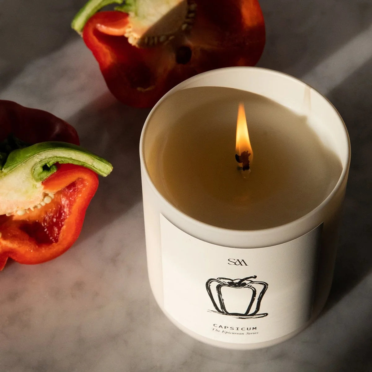 Studio McKenna Epicurean series candle - capsicum