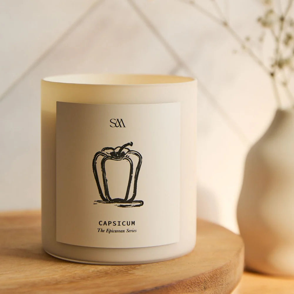 Studio McKenna Epicurean series candle - capsicum