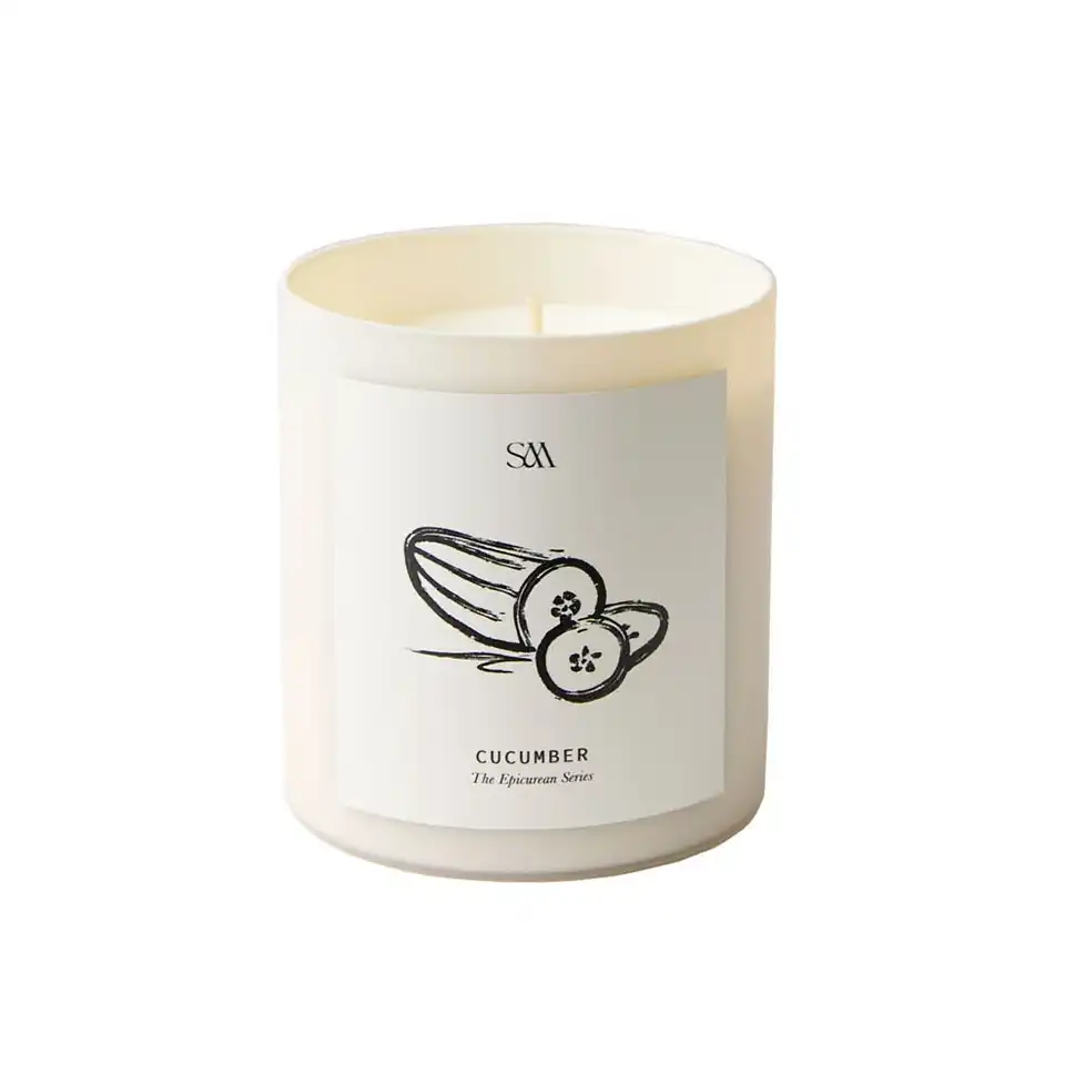 Studio McKenna Epicurean series candle - cucumber