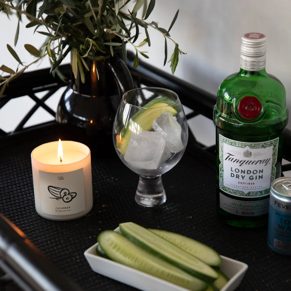 Studio McKenna Epicurean series candle - cucumber