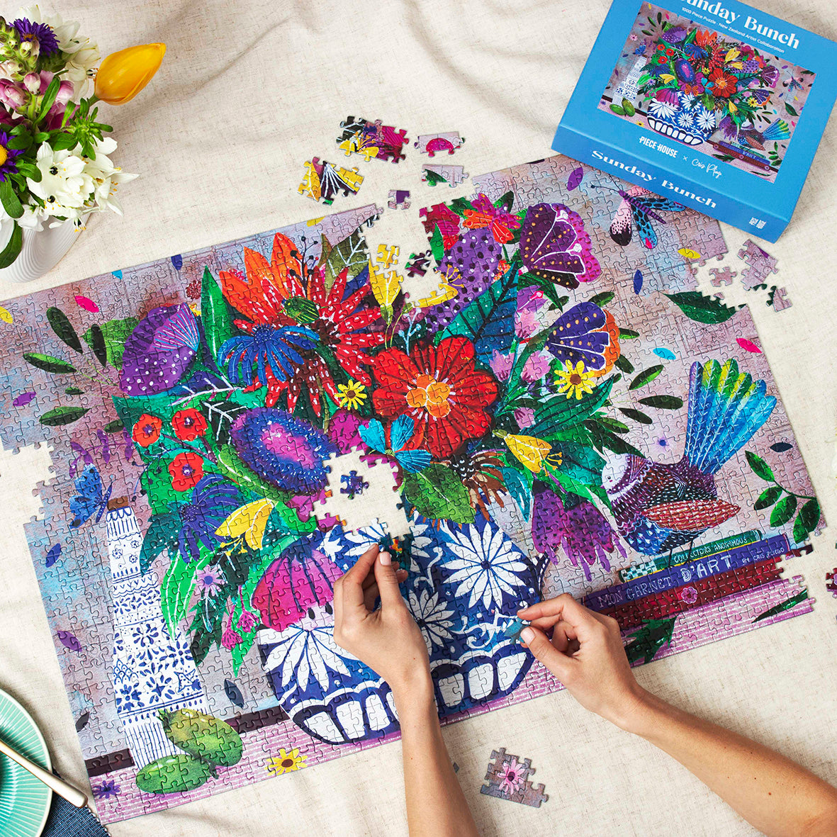 Sunday Bunch 1000-piece jigsaw puzzle