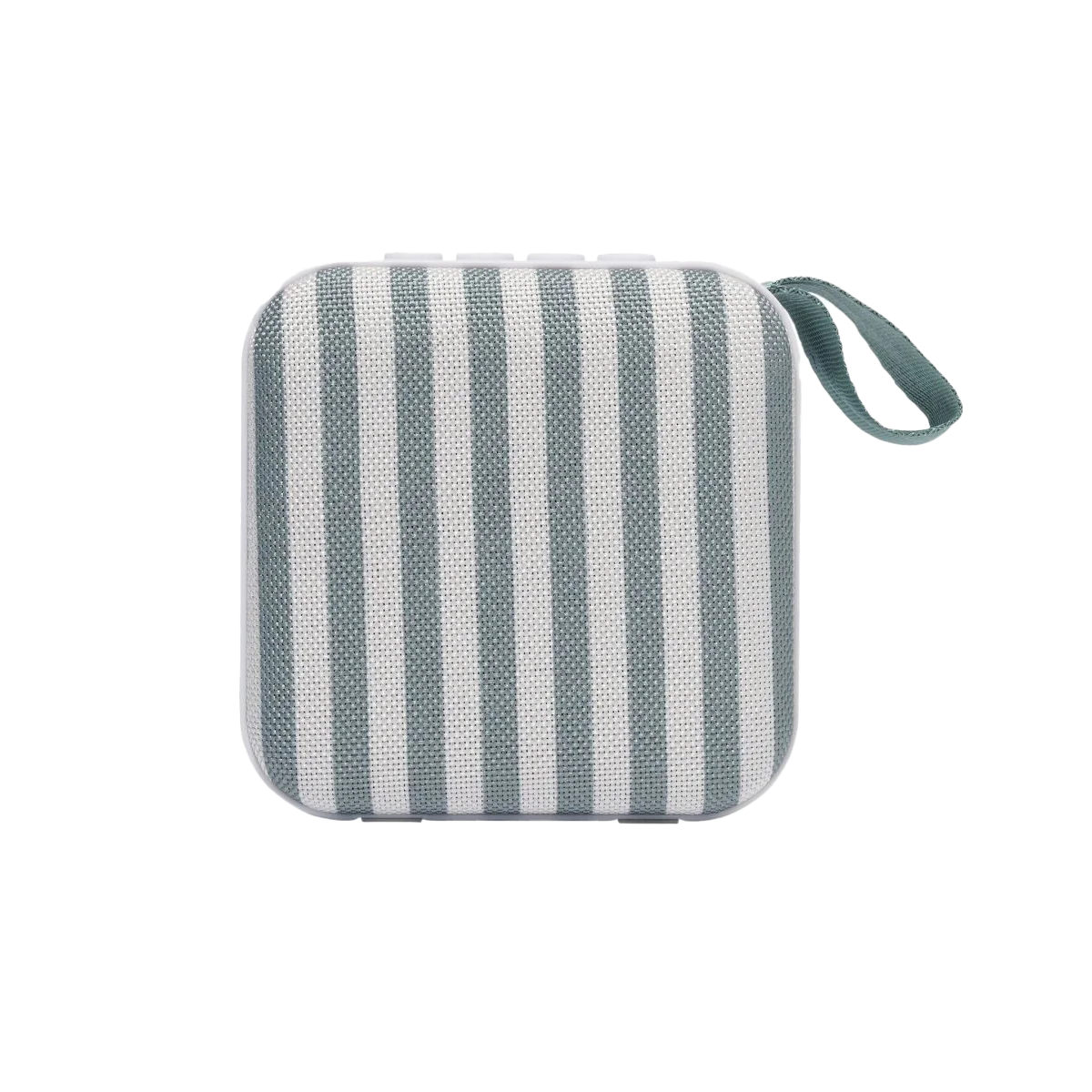 SunnyLife portable mini travel speaker vacay olive stripe