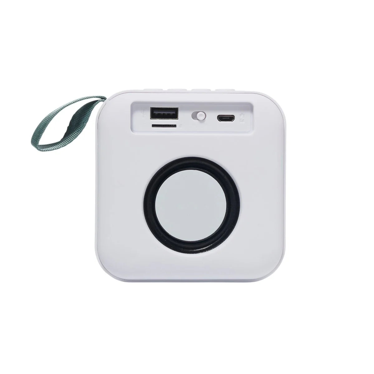 SunnyLife portable mini travel speaker vacay olive stripe