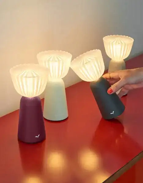 Swiing table lamp 20cm ice mint