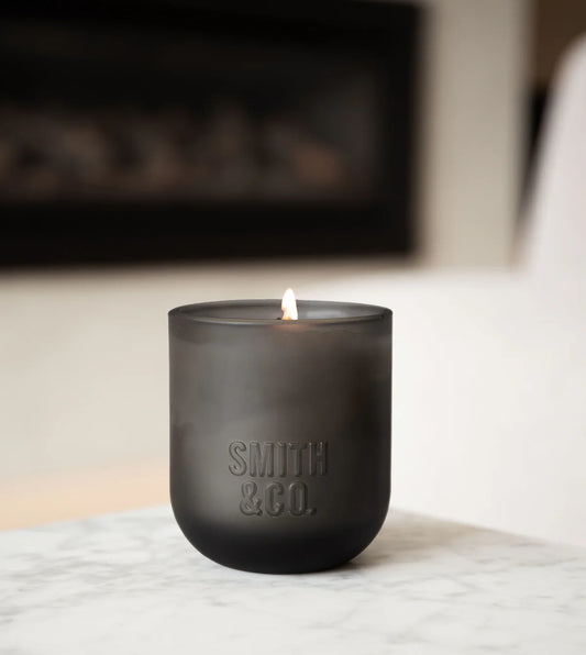 Smith & Co mini candle tabac &  cedarwood 80g