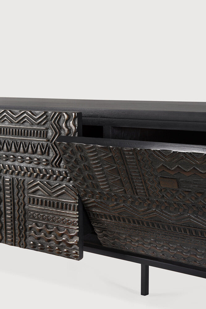 Tabwa teak entertainment unit 240cm