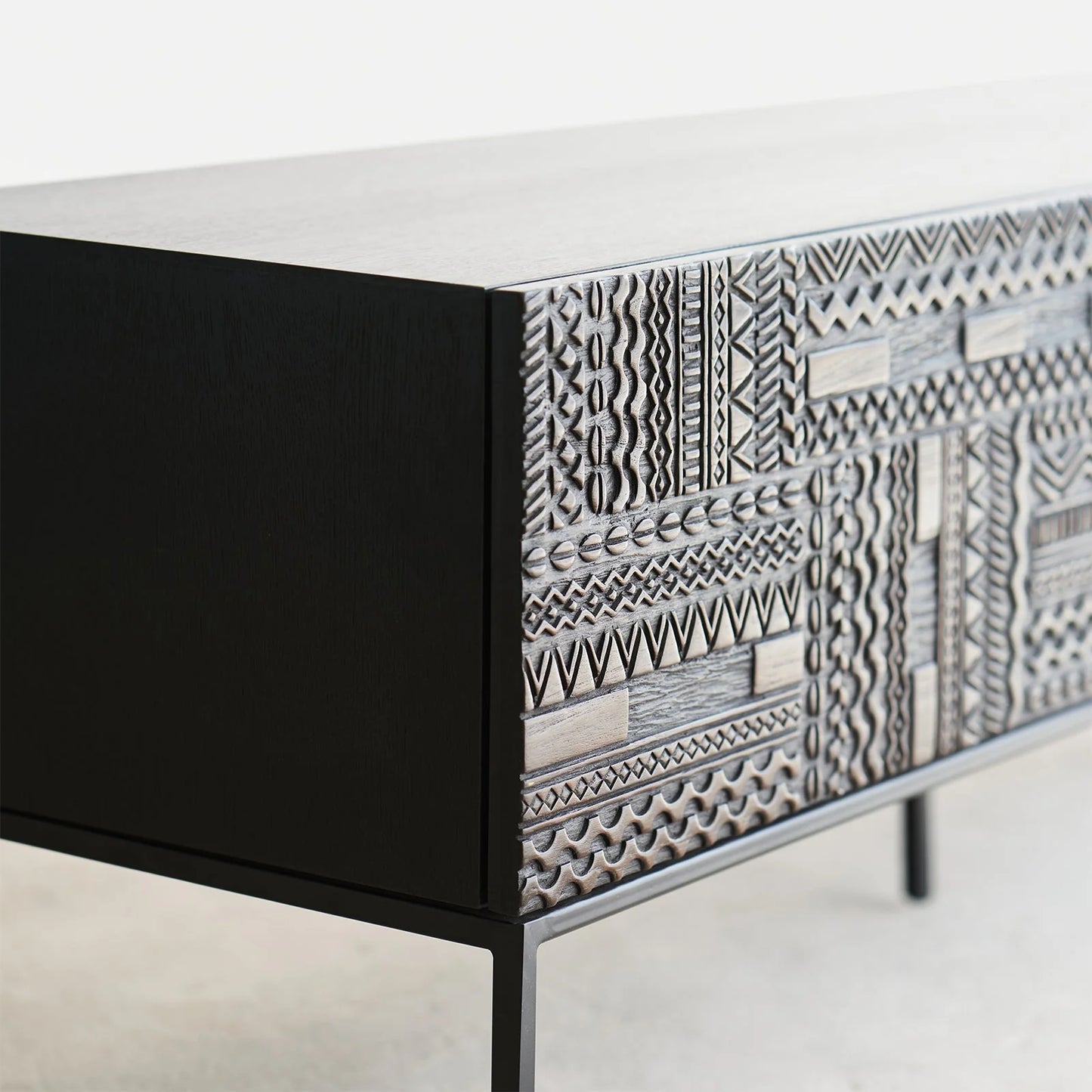 Tabwa teak entertainment unit 240cm