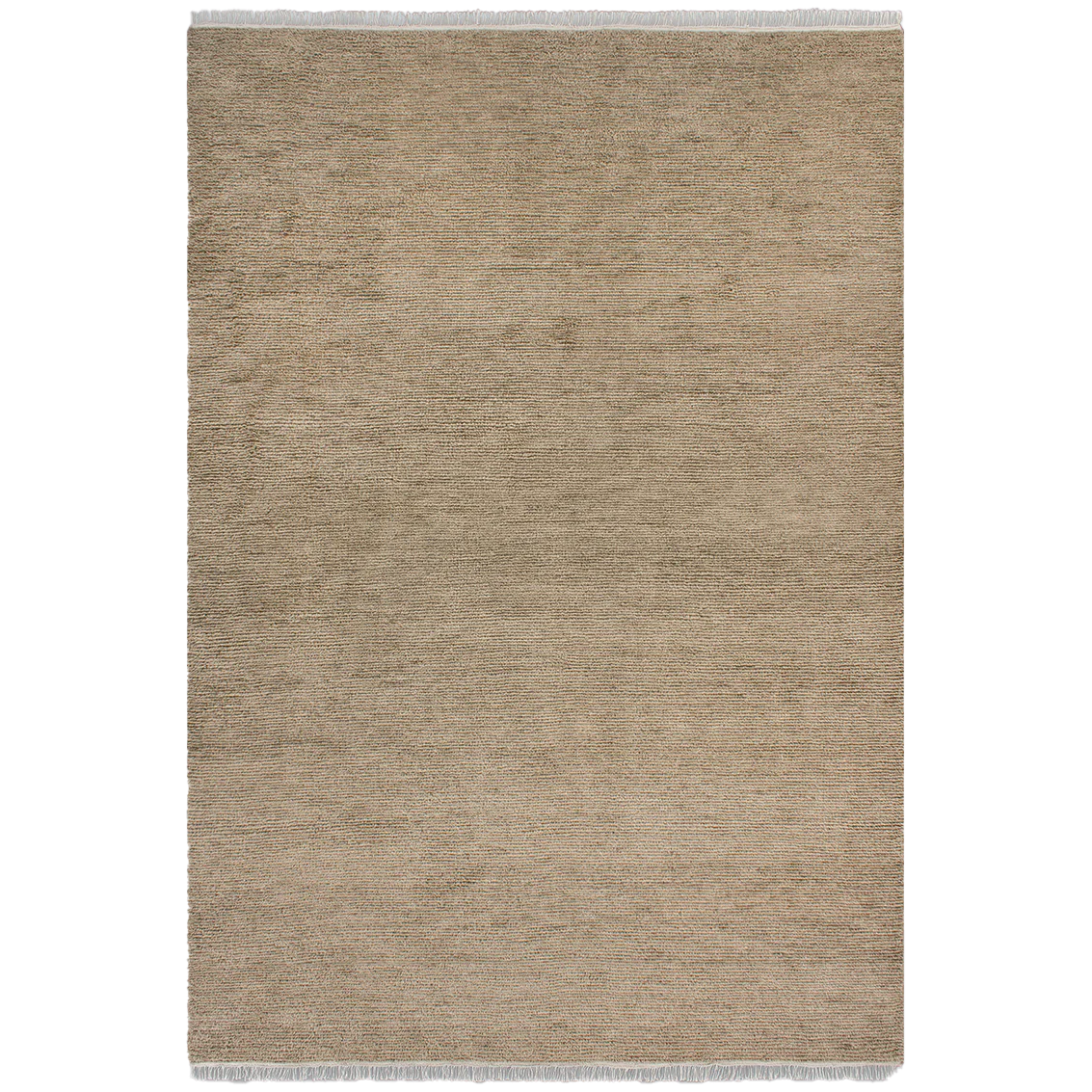 Tanami NZ wool floor rug fossil