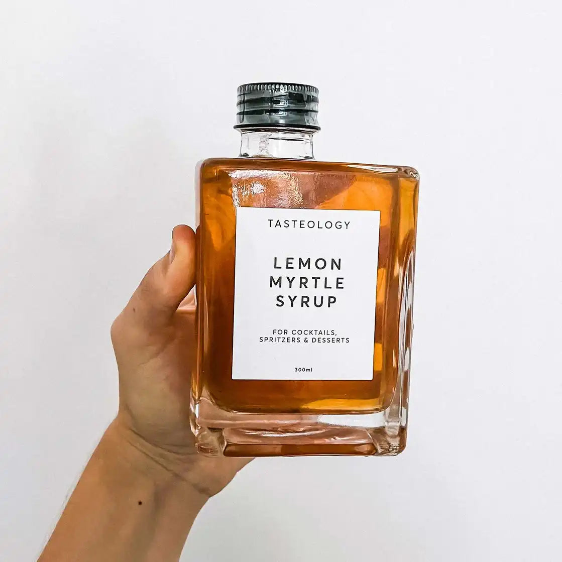Tasteology lemon myrtle syrup 300ml