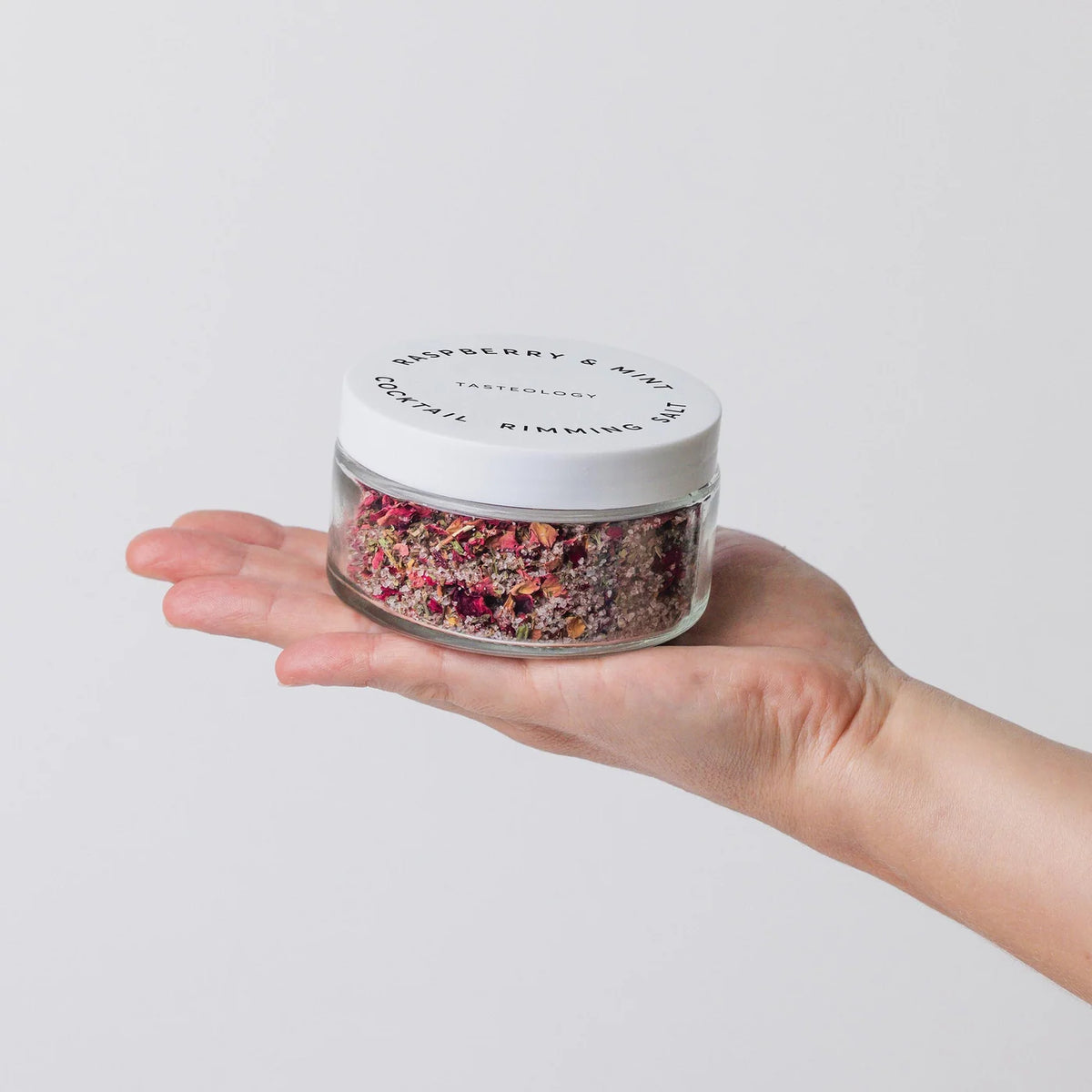Tasteology rimming salt raspberry & mint