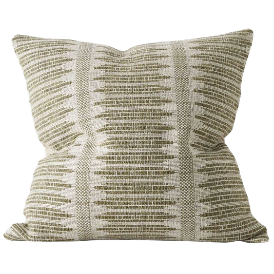 Tatami cotton cushion cover caper 50cm