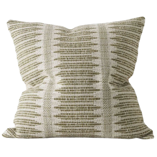 Tatami cotton cushion cover caper 50cm