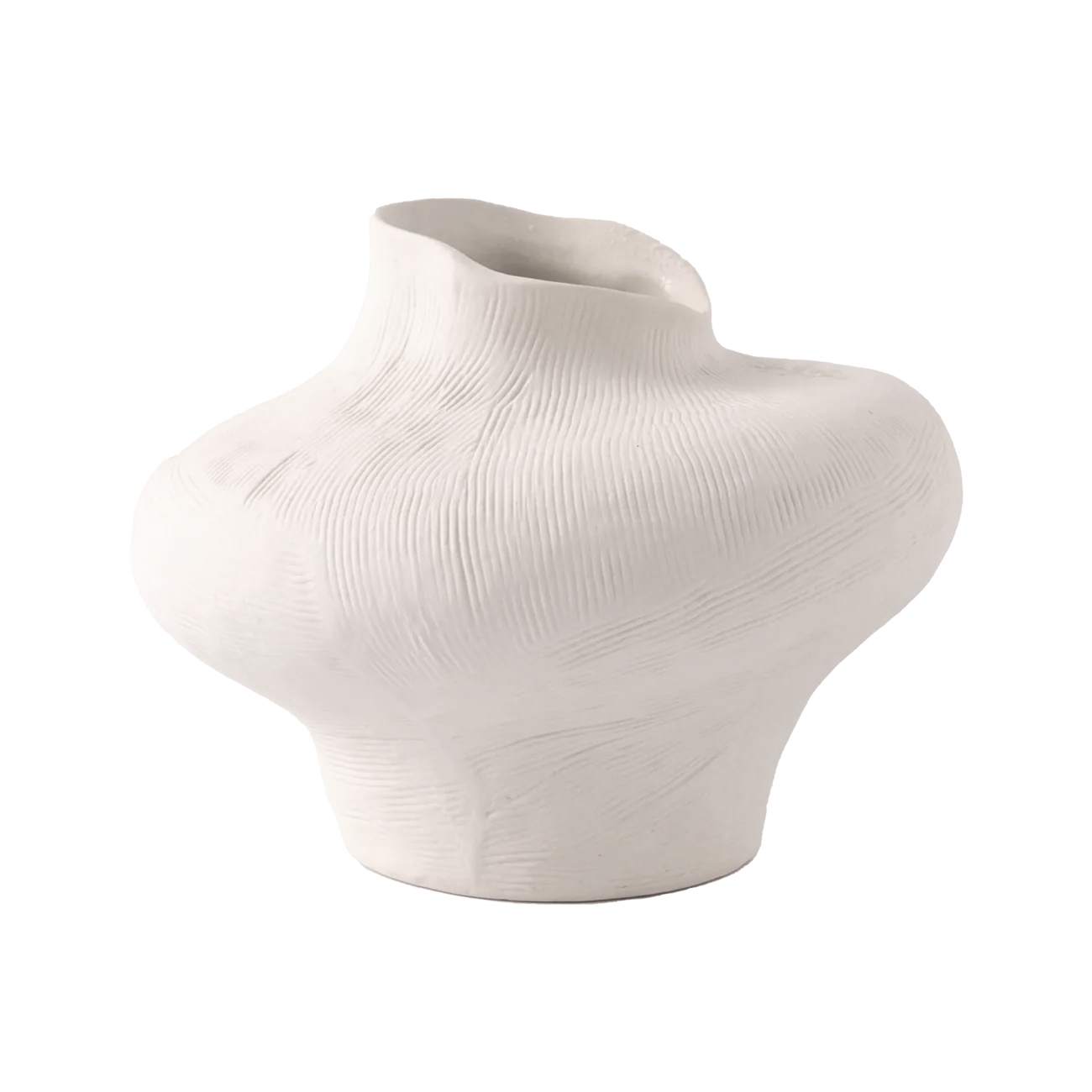 Teana vase 17cm off-white