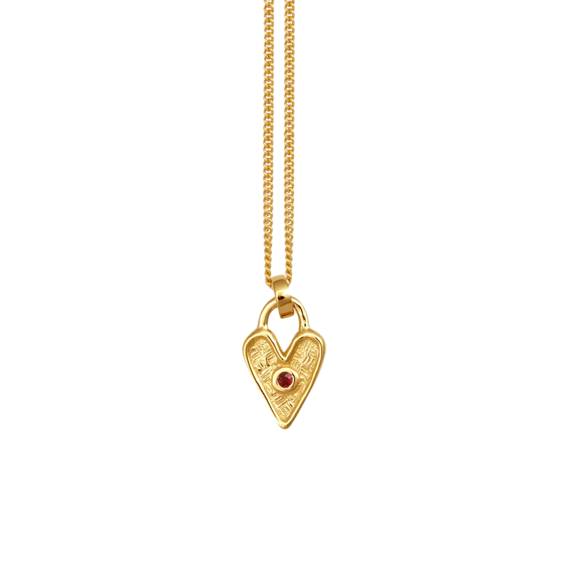 Temple of the Sun Amore necklace gold