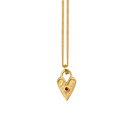 Temple of the Sun Amore necklace gold