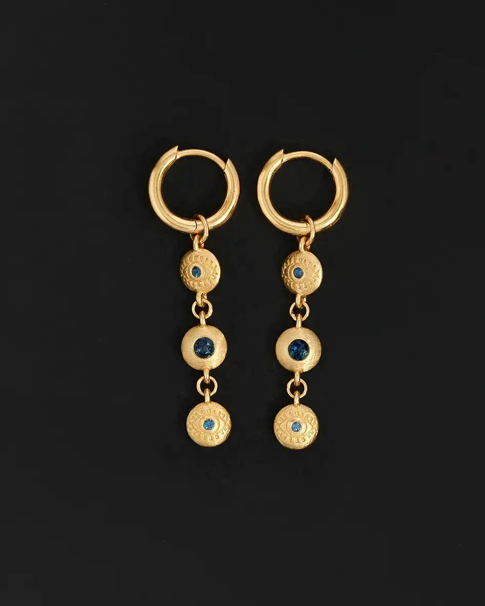 Temple of the Sun Blessing earrings gold