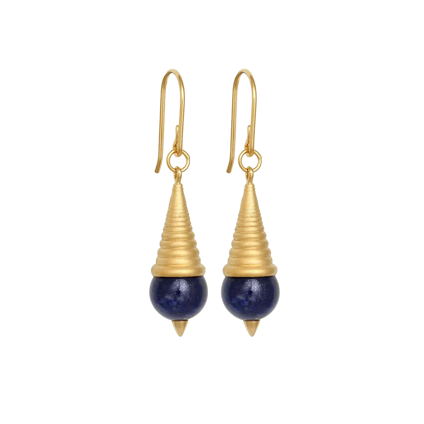 Temple of the Sun Danu earrings gold