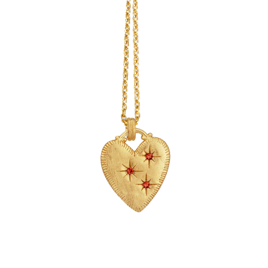 Temple of the Sun Etti necklace ruby gold