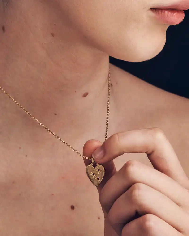 Temple of the Sun Etti necklace ruby gold