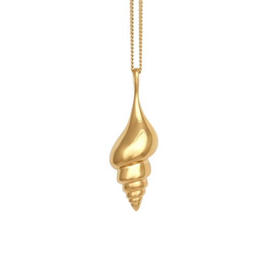 Temple of the Sun Spire necklace gold