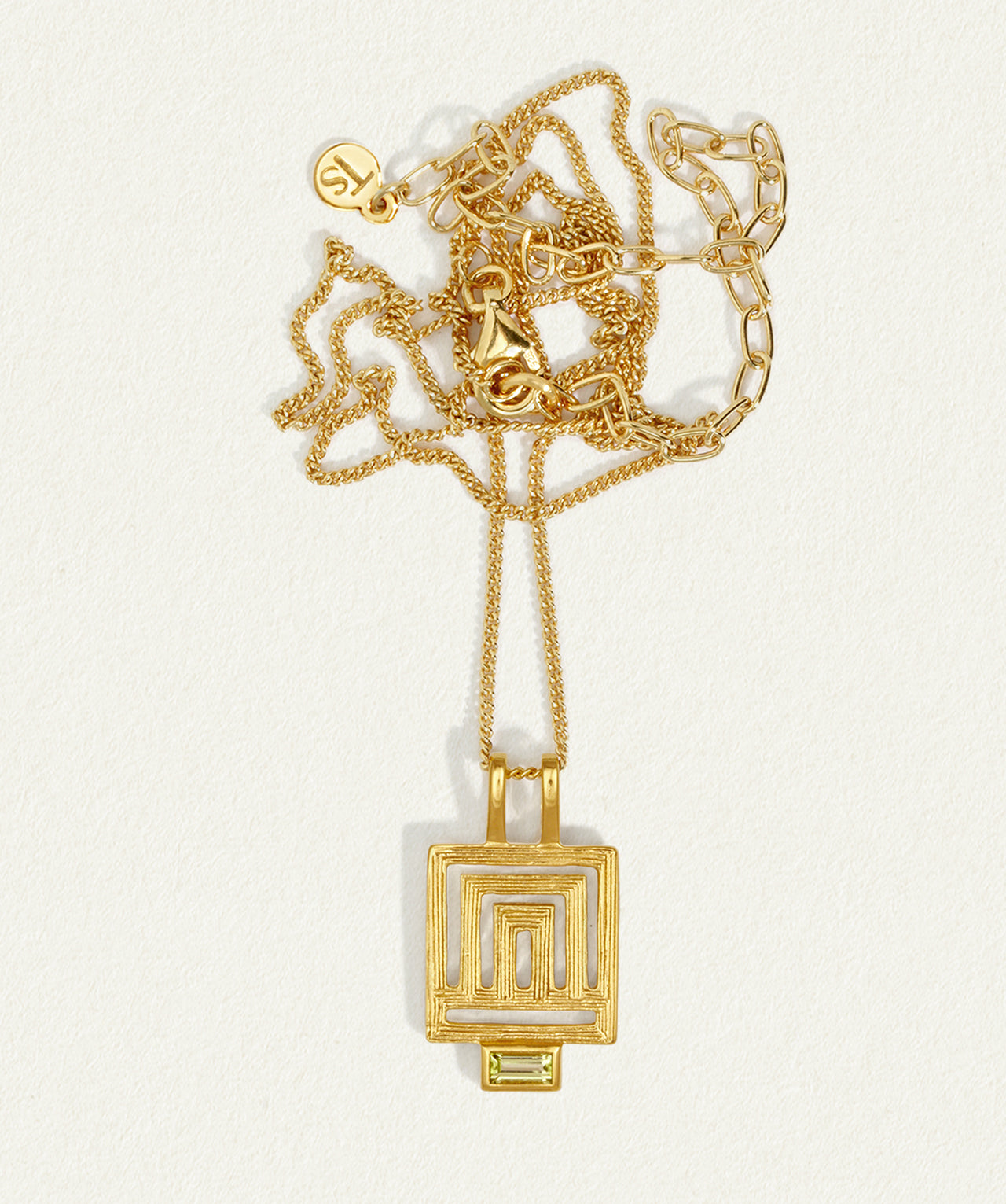 Temple of the Sun Ariadne necklace gold