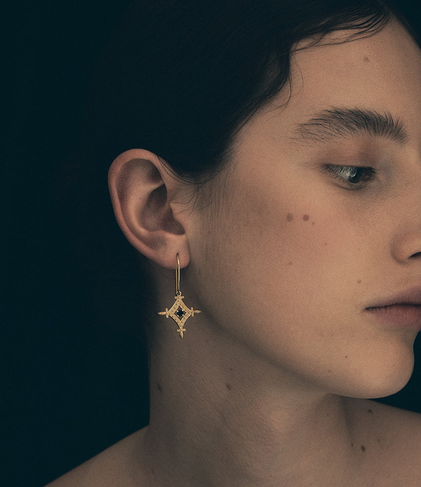 Temple of the Sun Corin earrings gold