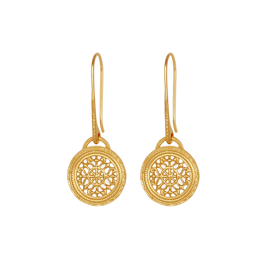 Temple of the Sun Dafni earrings gold