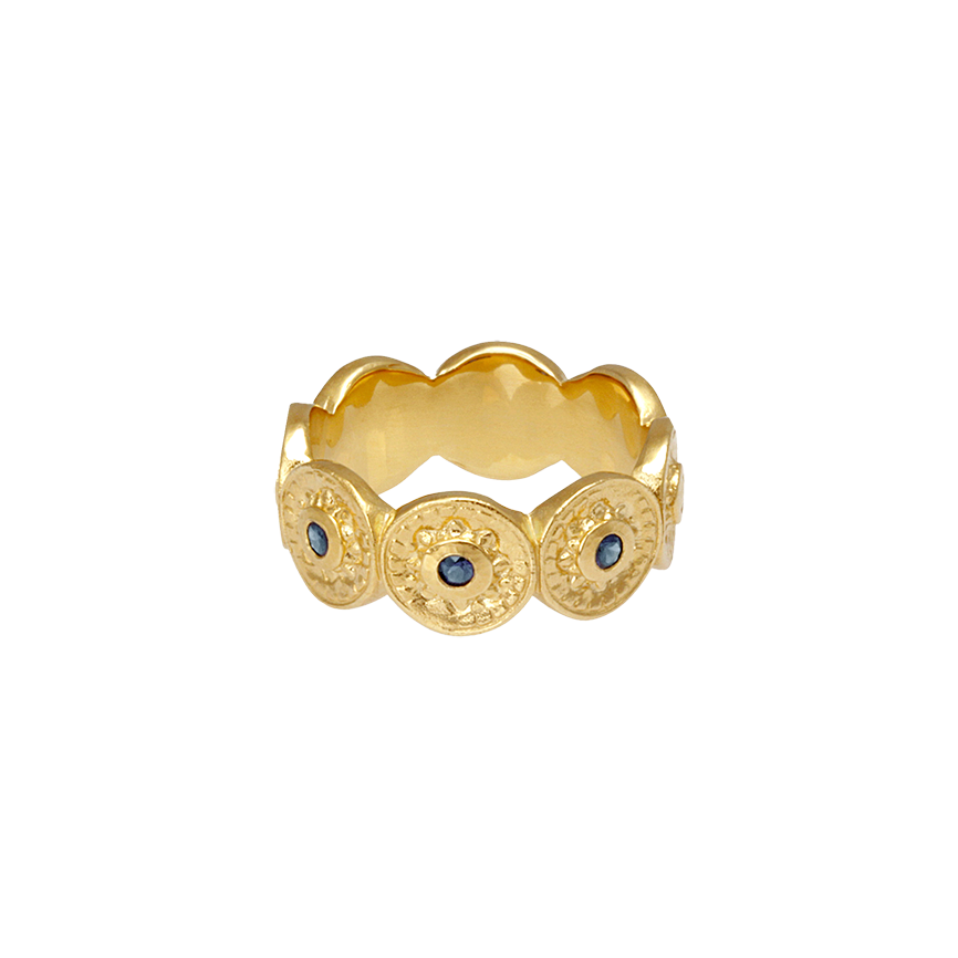 Temple of the Sun Vesta ring gold
