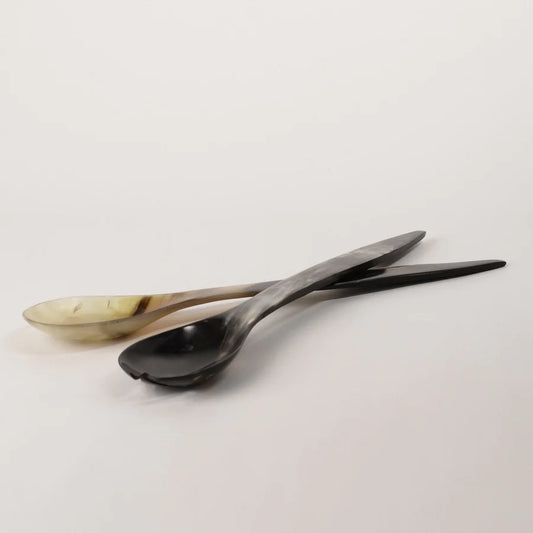 Thin salad server set 30cm