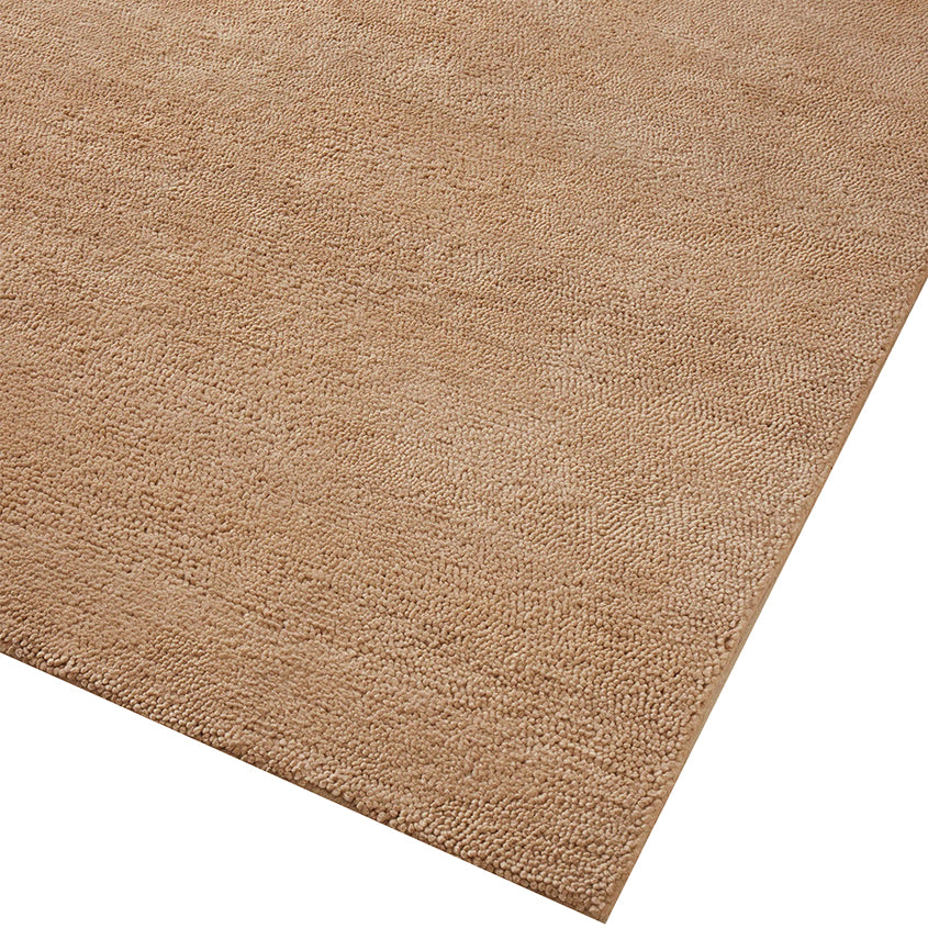 Valencia NZ wool rug camel