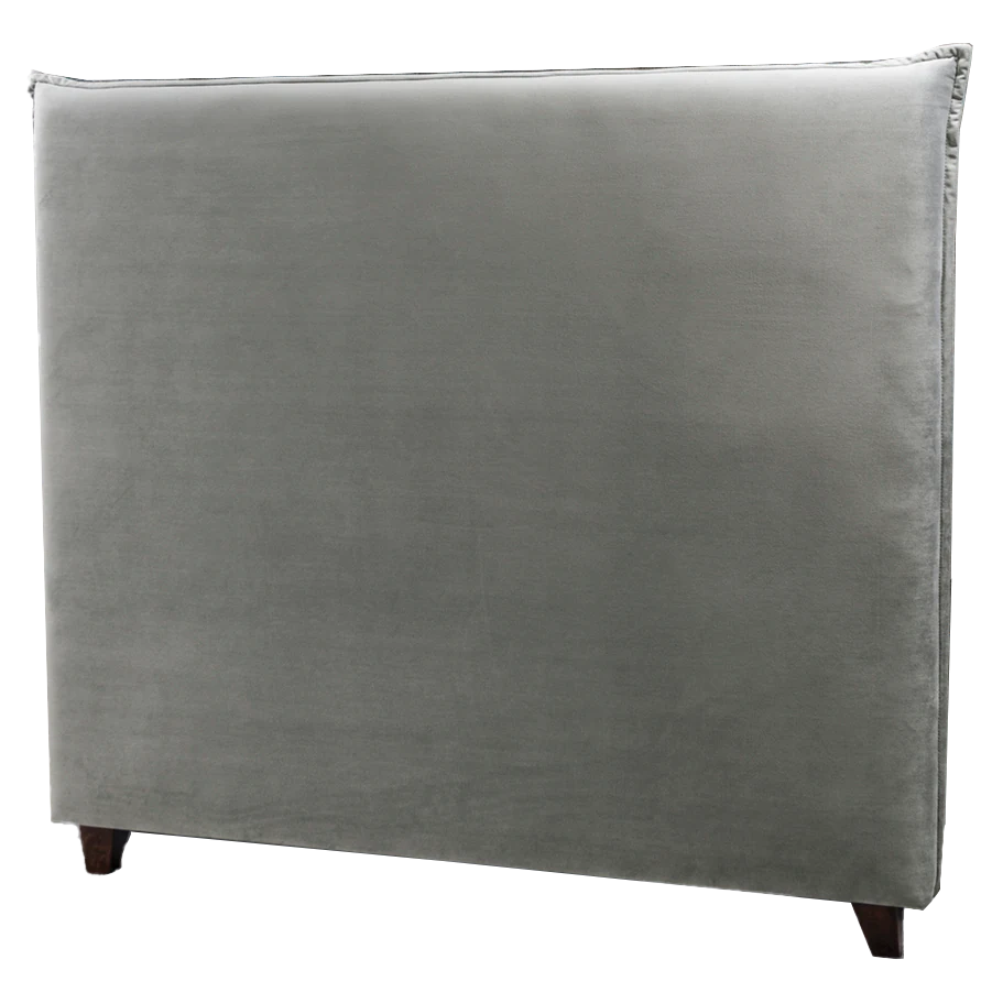 Velvet headboard fog