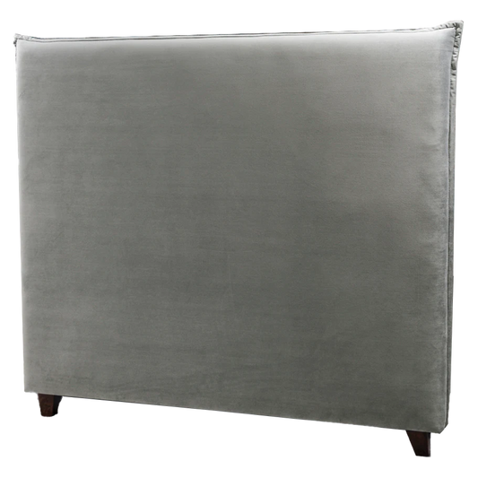 Velvet headboard fog