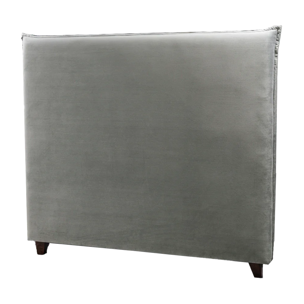 Velvet headboard fog